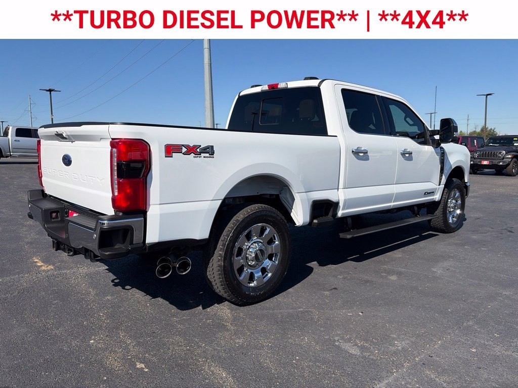 Used 2024 Oxford White Ford Lariat image 9