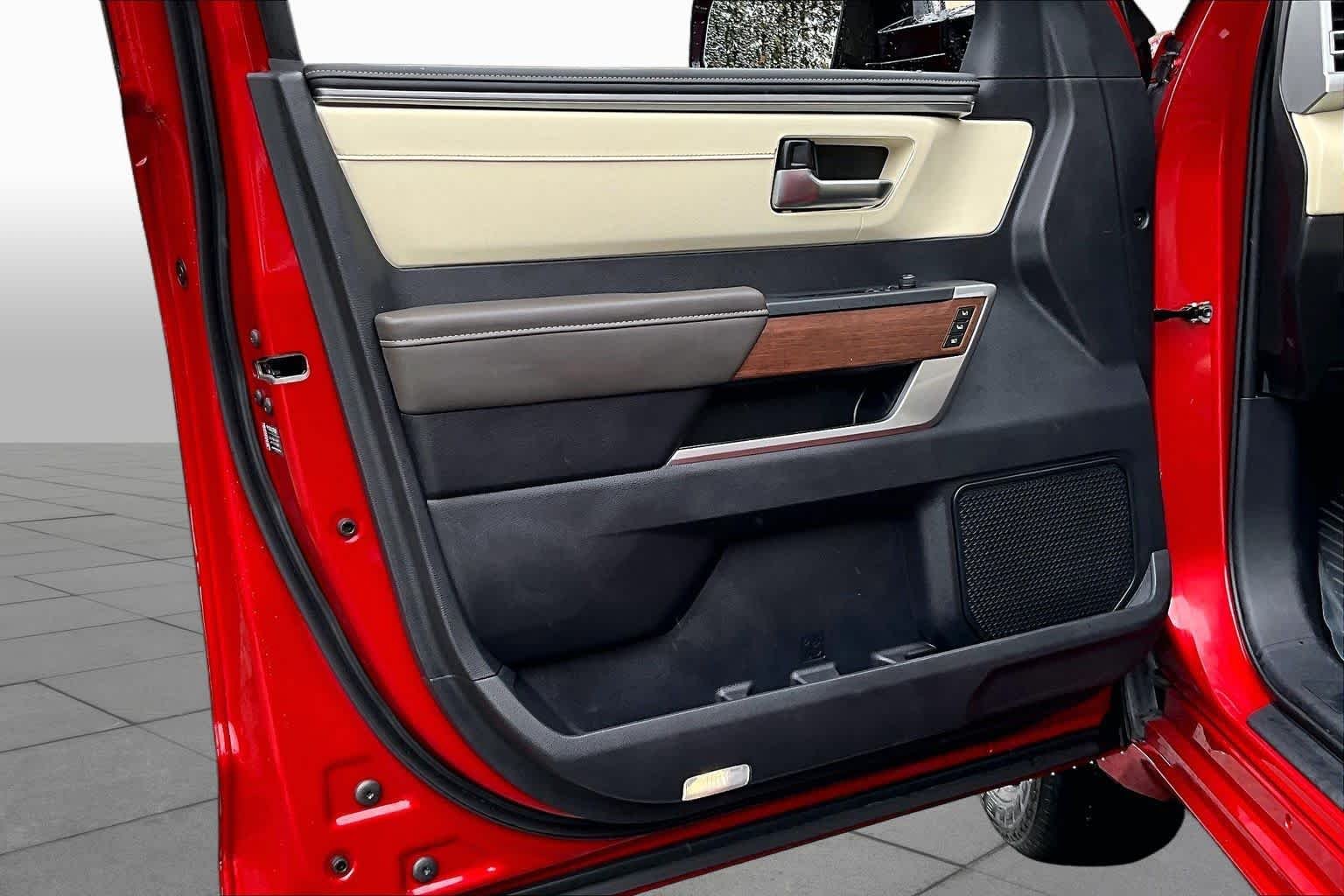 Used 2022 Supersonic Red Toyota 1794 Edition Hybrid image 21