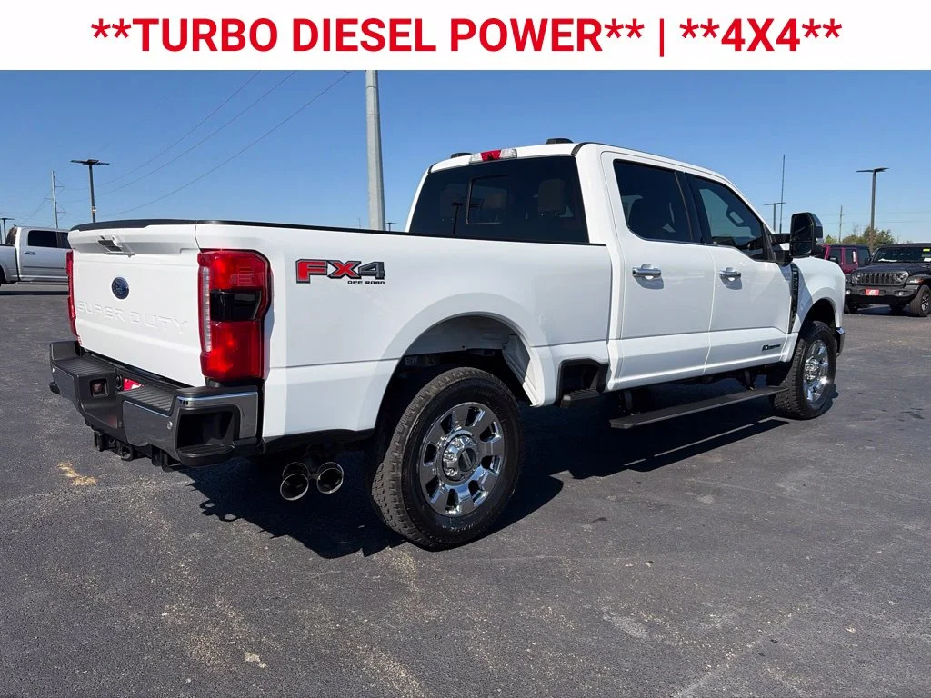 Used 2024 Oxford White Ford Lariat image 9