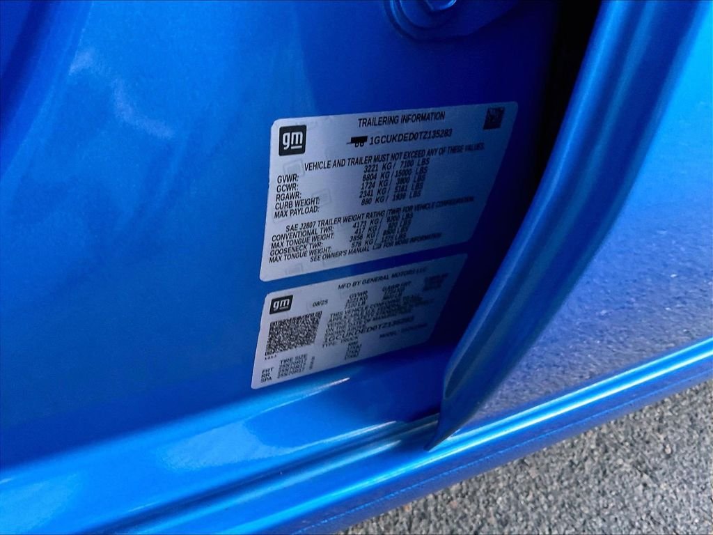 Used 2026 Blue Chevrolet LT image 36
