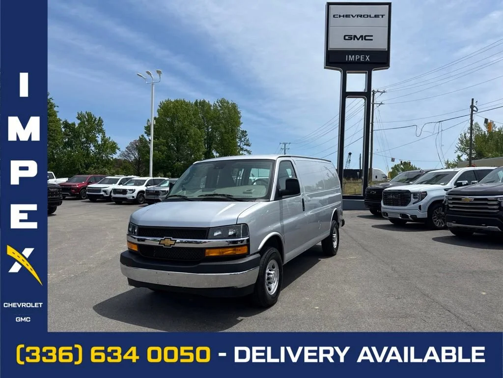 Silver Ice Metallic 2026 Chevrolet Express Cargo 2500 RWD Van Rear-Wheel Drive