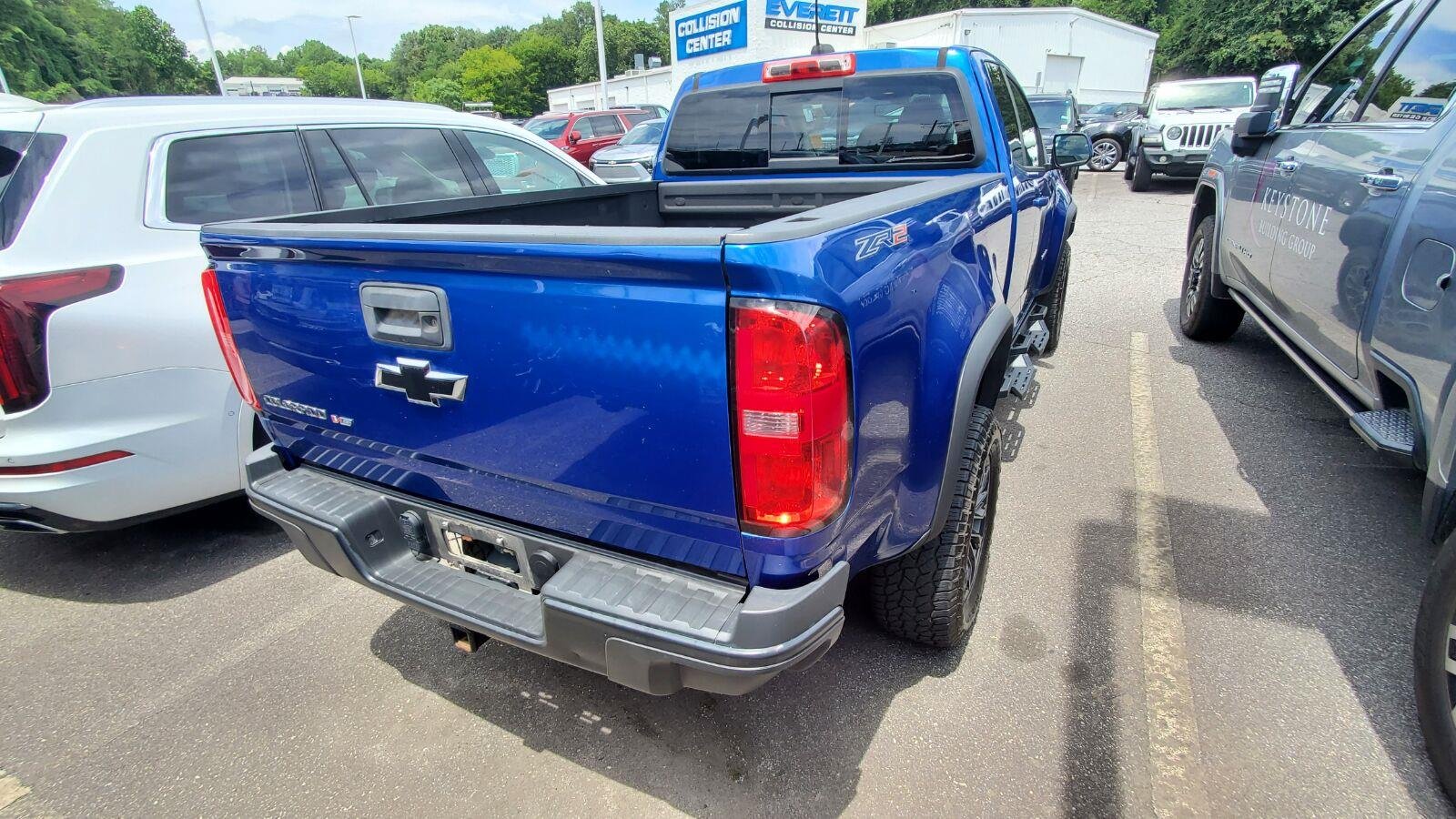 Used 2020 KINETIC BLUE METALLIC Chevrolet 4WD ZR2 image 9