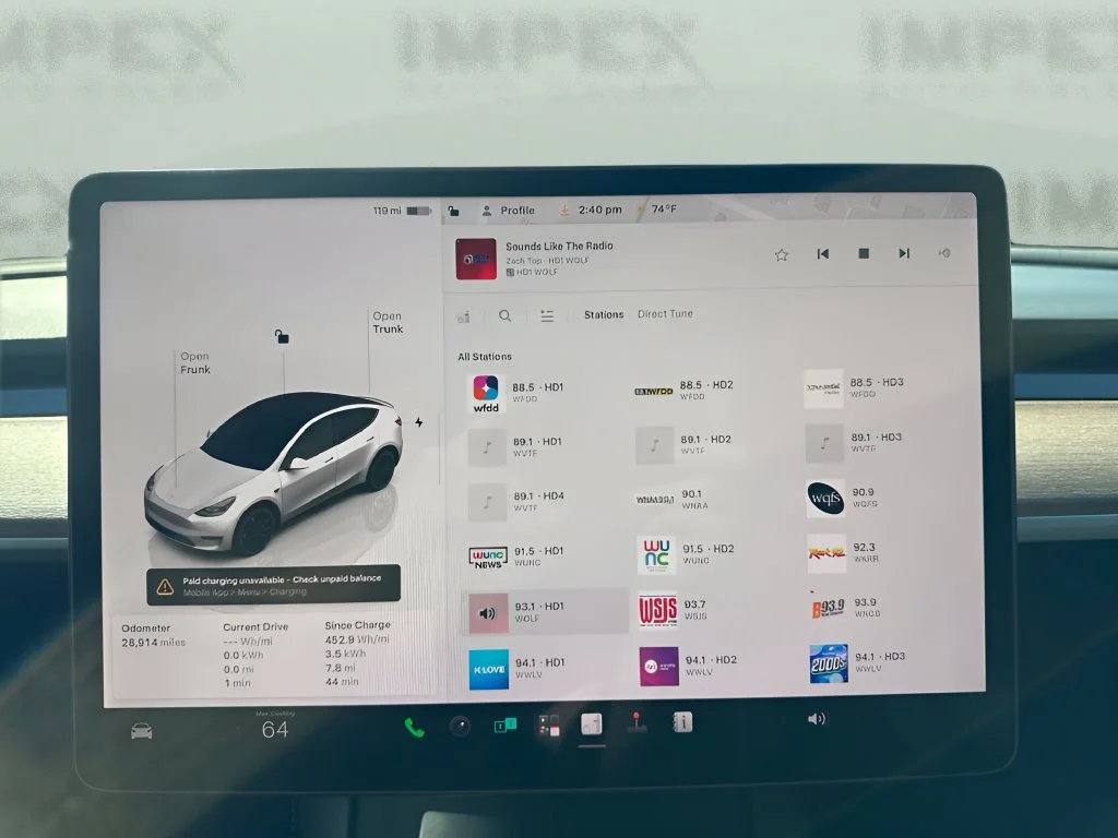 Used 2022 White Tesla Performance image 19