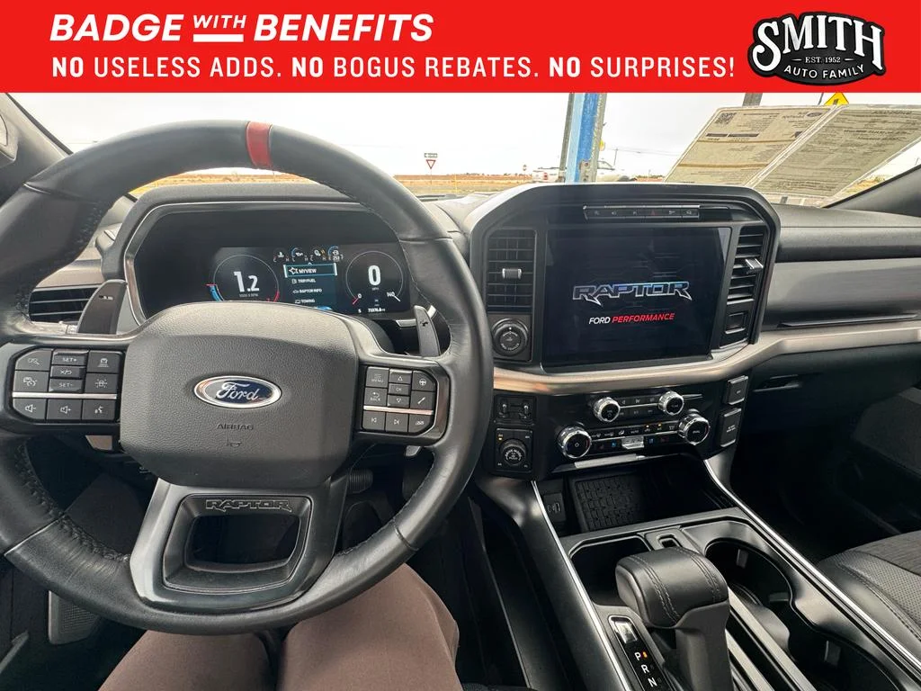 Certified Used 2023 Agate Black Metallic Ford Raptor image 10