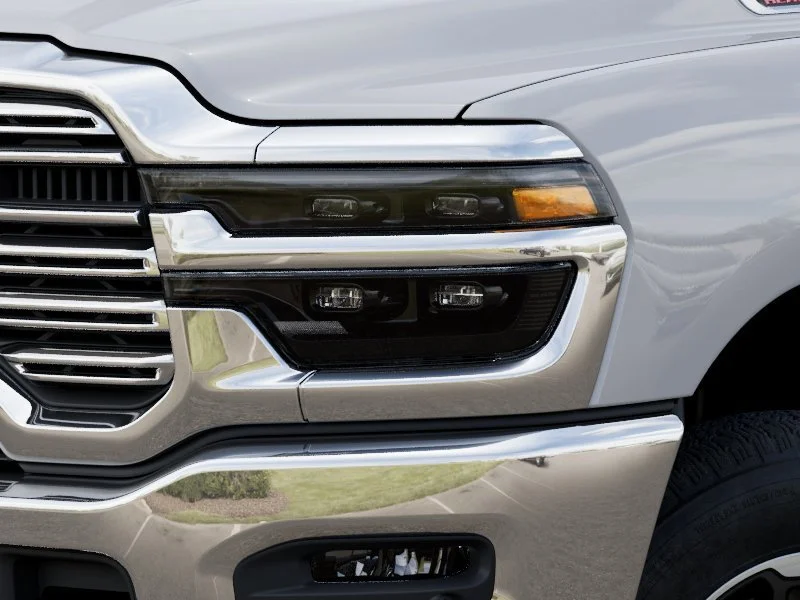 New 2026 Bright White Clear-Coat Exterior Paint RAM Laramie image 12