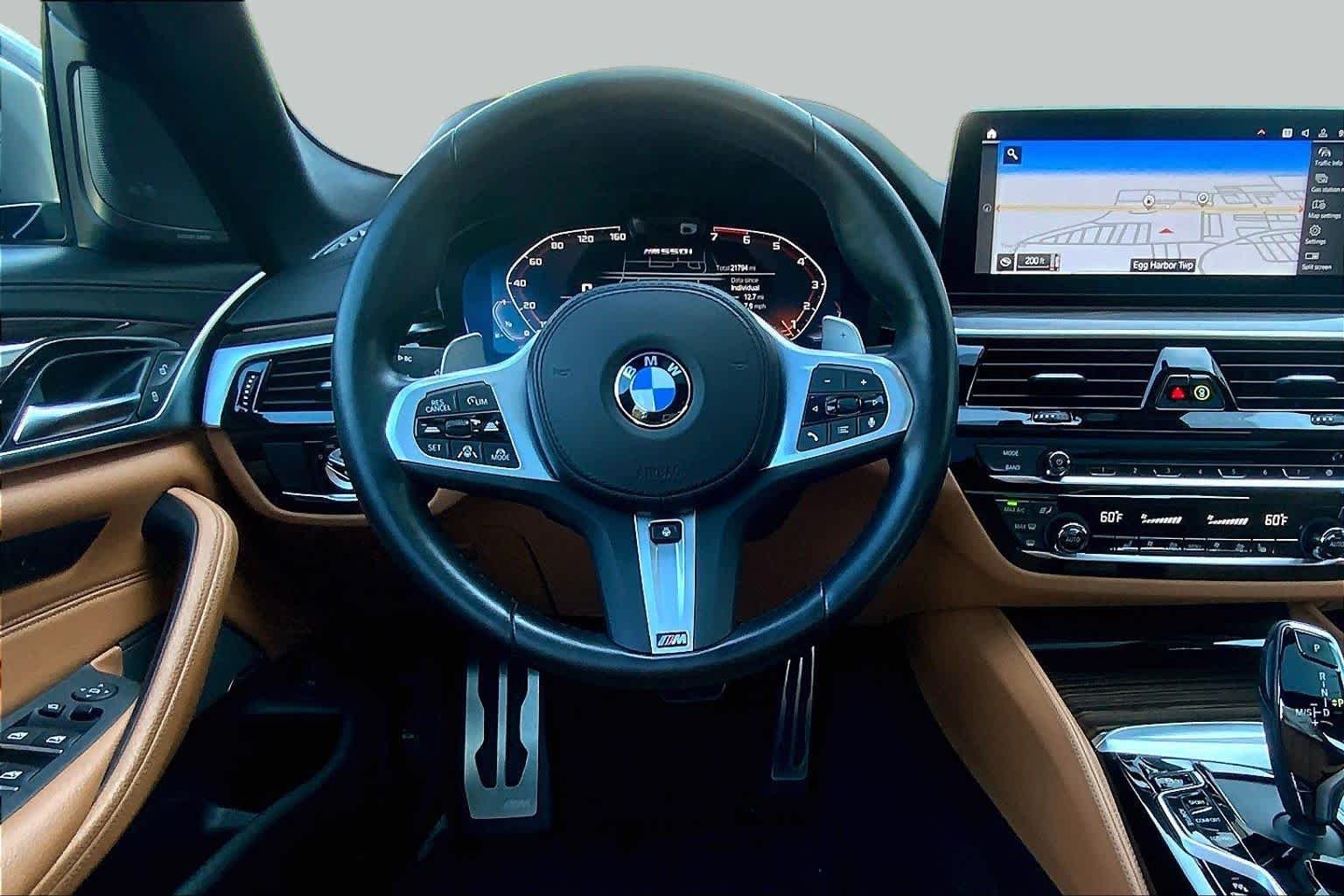 Certified Used 2023 Dark Graphite Metallic BMW M550i xDrive image 5