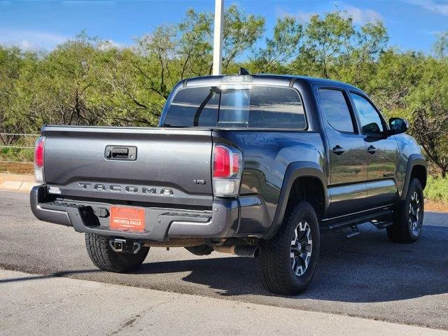 Used 2021 Magnetic Gray M Toyota TRD Off Road V6 4x4 Double Cab 5 ft. box 127.4 in. image 7