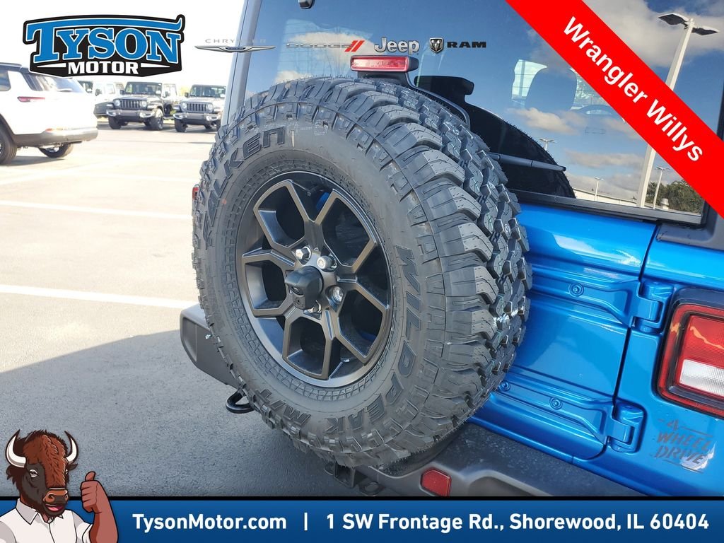 New 2026 Hydro Blue Pearlcoat Jeep Willys image 6