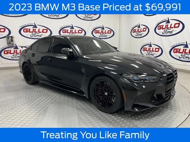 Used 2023 Black Sapphire Metallic BMW Base image 1