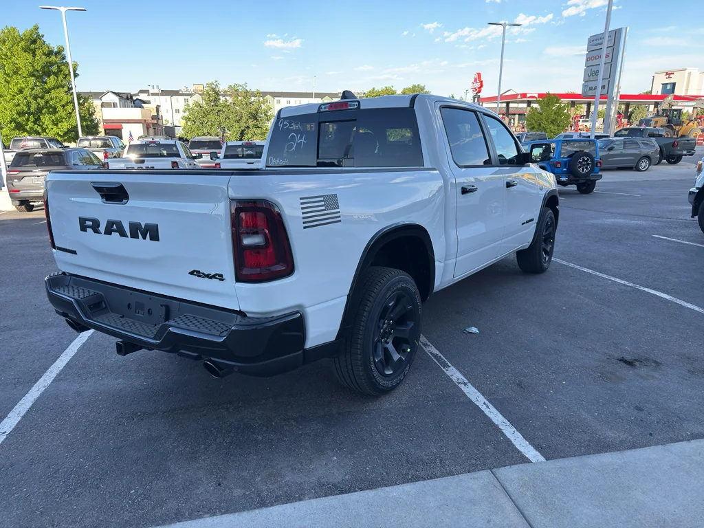 New 2026 Bright White Clear-Coat Exterior Paint RAM Big Horn image 5