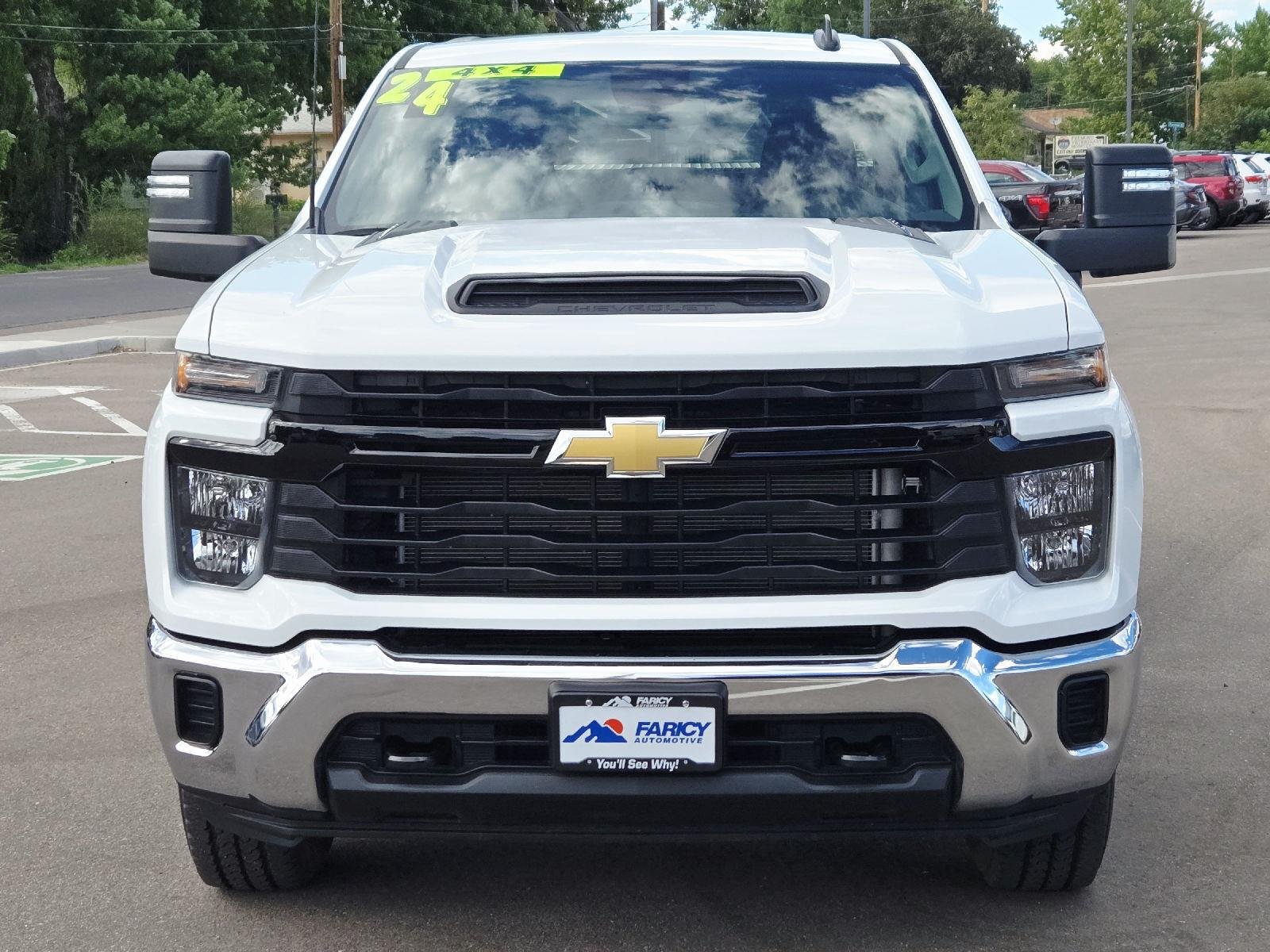 Used 2024 Summit White Chevrolet Work Truck image 2