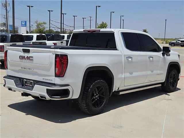 Used 2024 White. GMC Denali 4x4 Crew Cab 5.75 ft. box 147.4 in. WB image 3