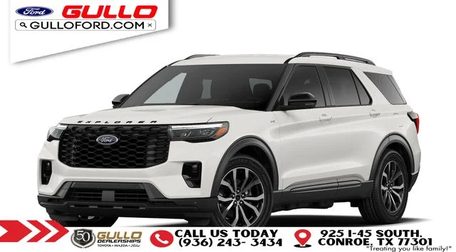 New 2026 Star White Metallic Tri-Coat Ford ST-Line image 1