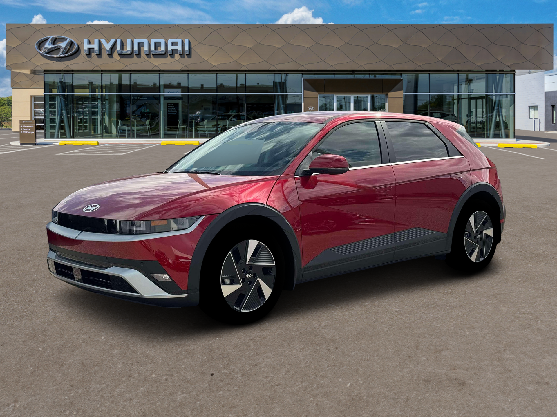 New 2026 Ultimate Red Hyundai SEL image 2