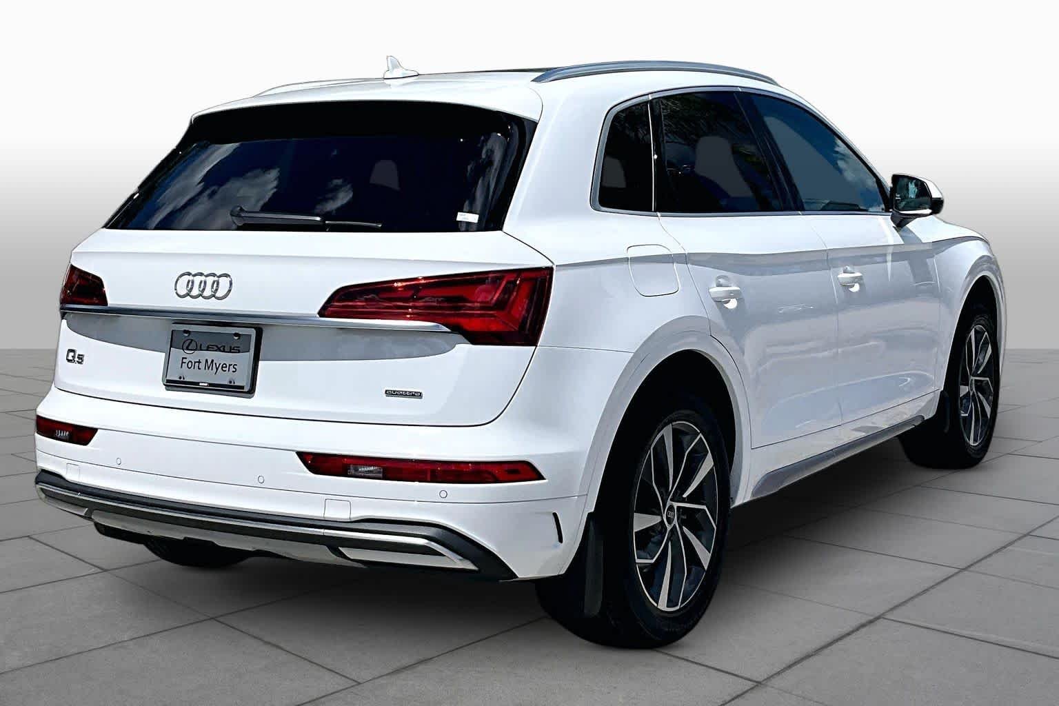 Used 2021 GLACIER WHITE METALLIC Audi Premium Plus image 13
