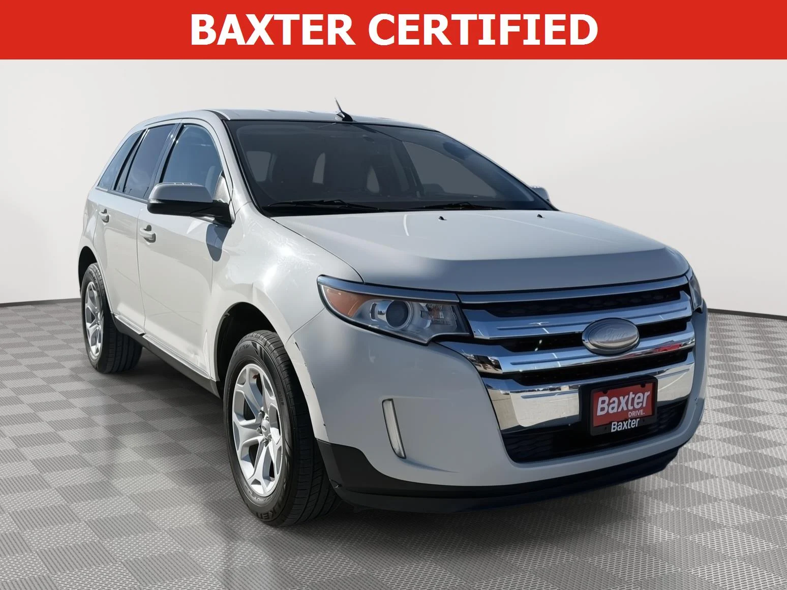 Used 2013 White Suede Ford SEL image 1