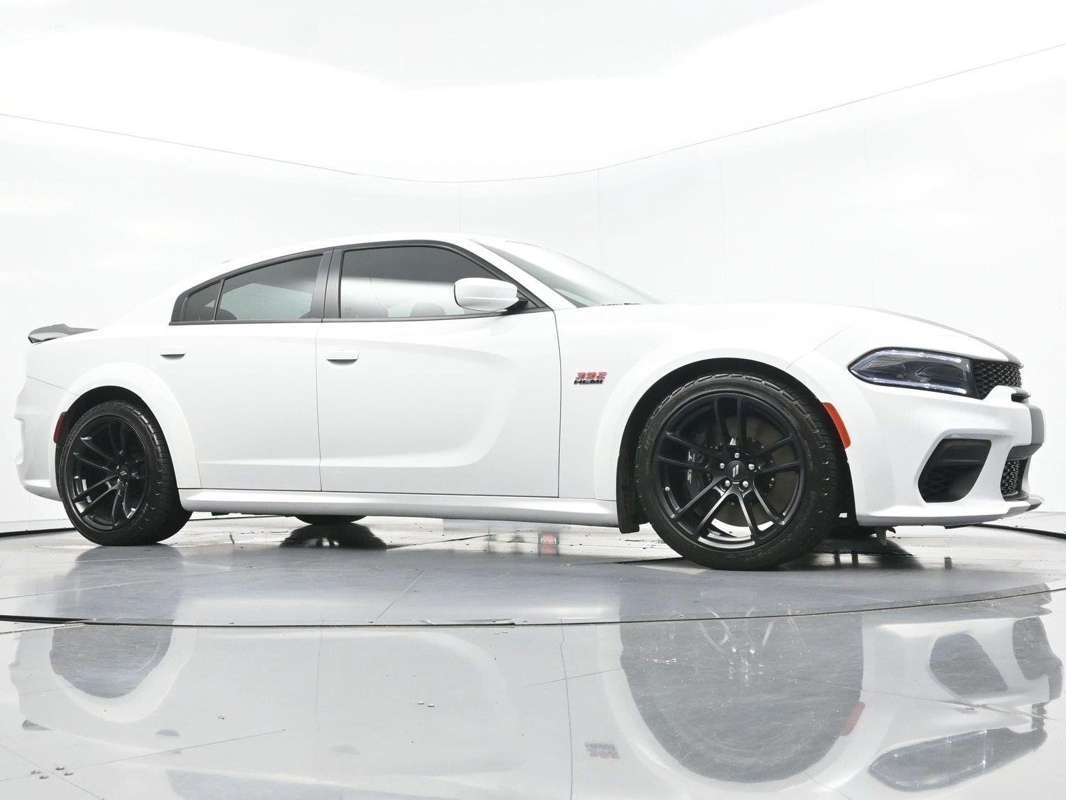 Used 2022 White Knuckle Clearcoat Dodge Scat Pack Widebody image 37