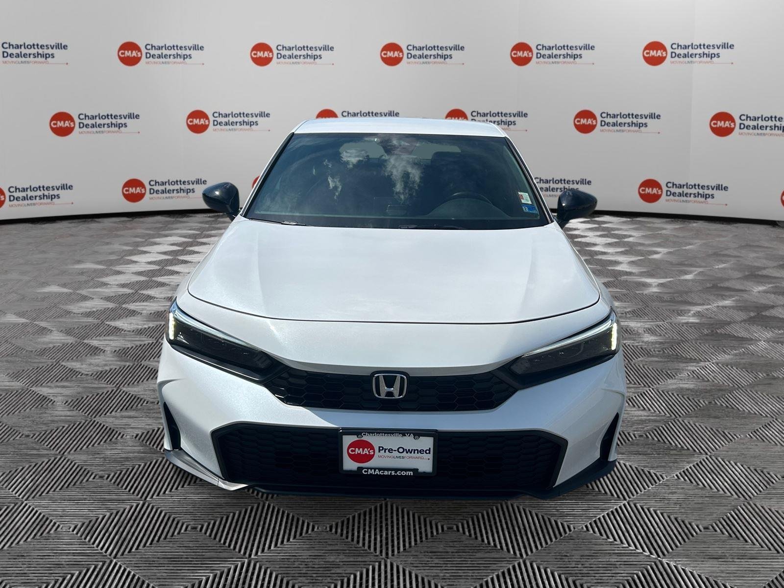 Used 2025 Platinum White Pearl Honda Sport image 8
