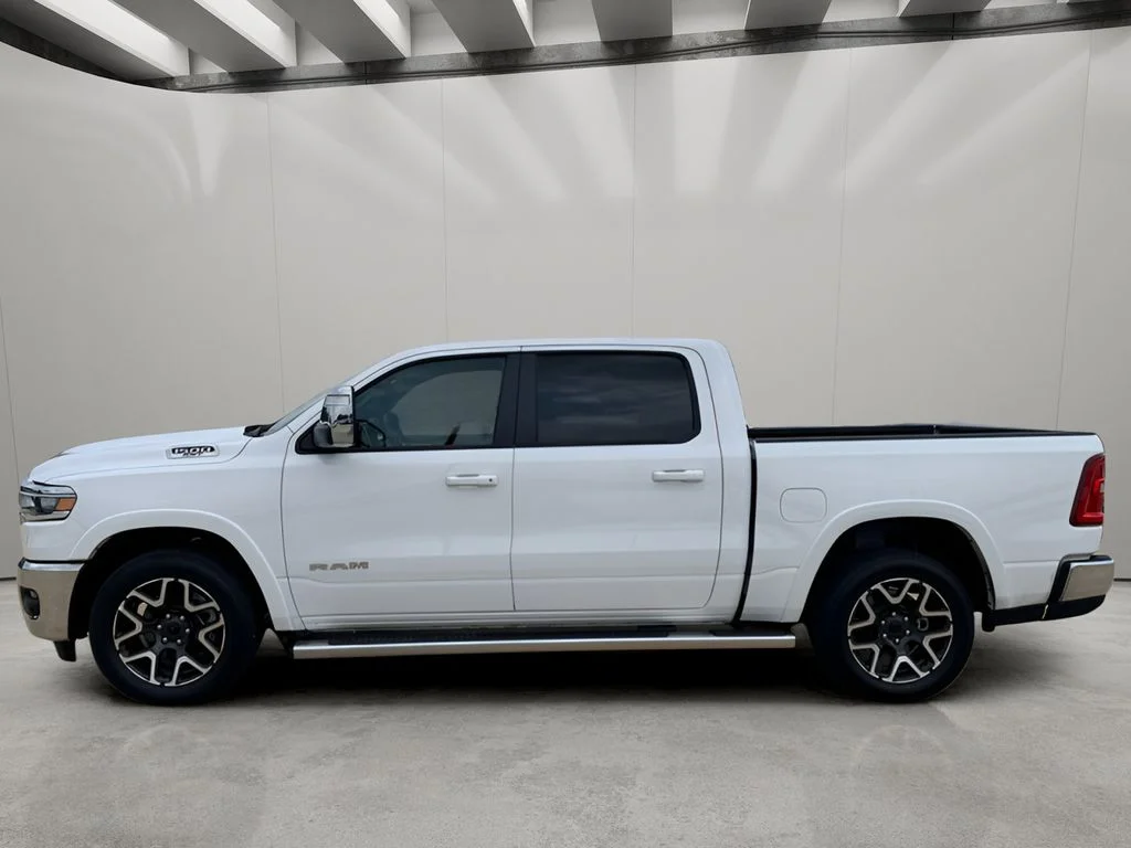 Used 2025 Bright White Clearcoat Ram Laramie image 4