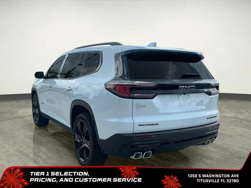 New 2026 Glacier White Tricoat GMC Elevation image 8