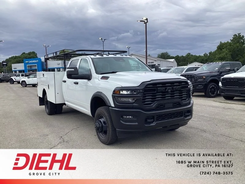 New 2026 Bright White Clearcoat RAM Tradesman image 1