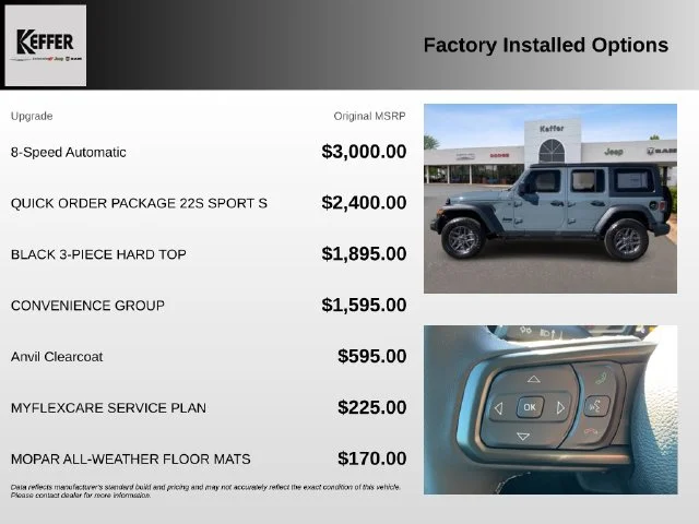 New 2026 Gray Jeep Sport S image 3