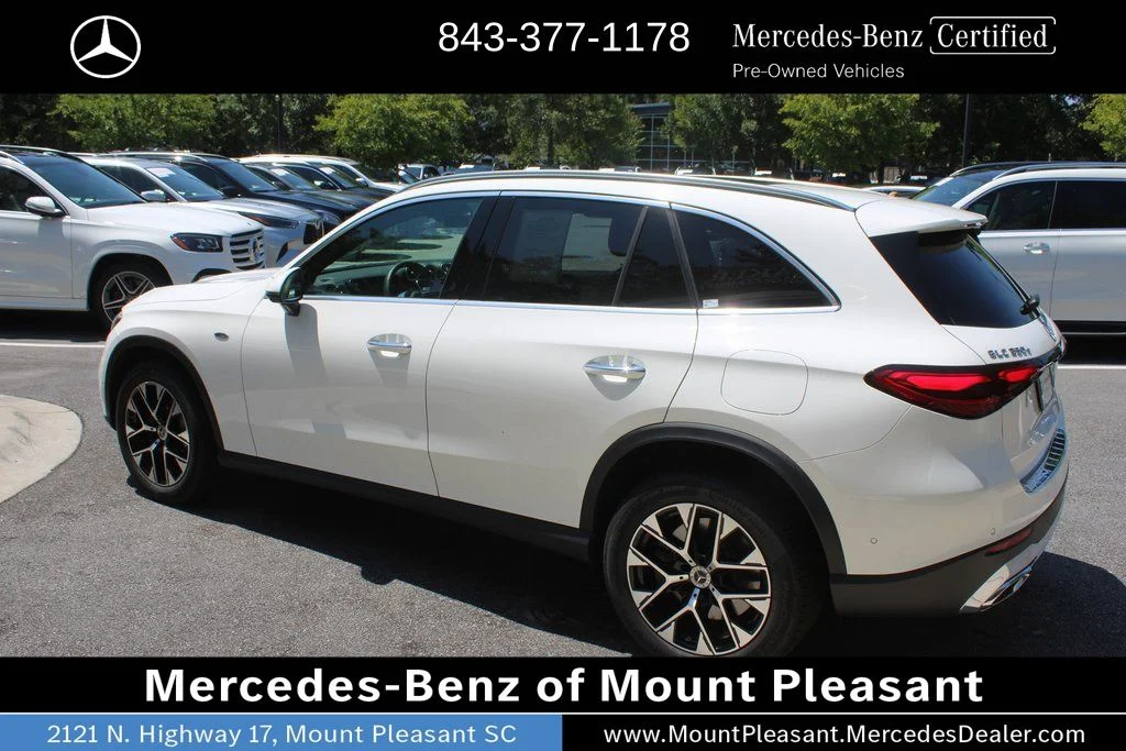 Certified Used 2025 Polar White Mercedes-Benz GLC 350e image 13