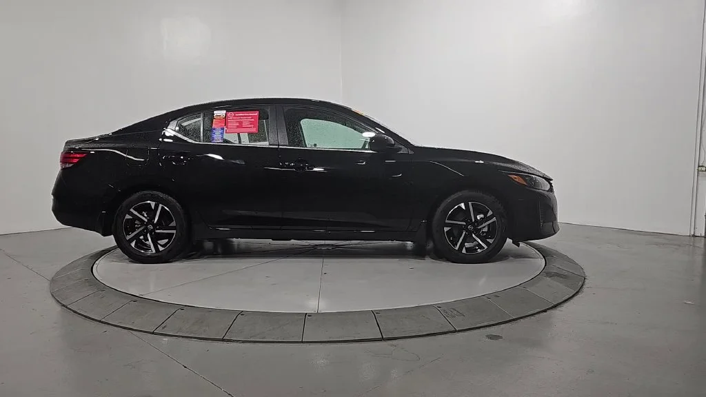 Certified Used 2025 Super Black Nissan SV image 8
