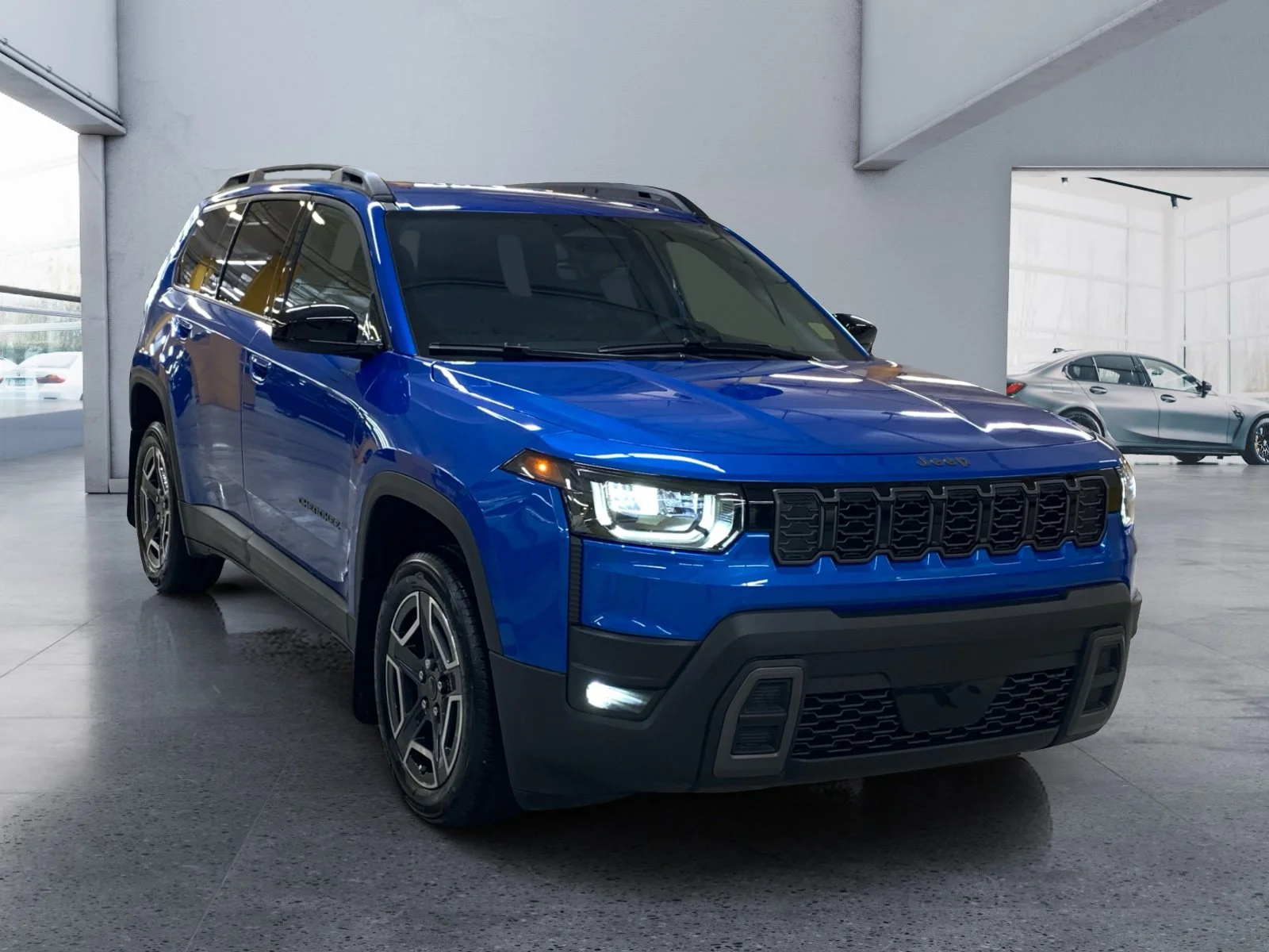 New 2026 Hydro Blue Pearl Jeep Laredo image 7