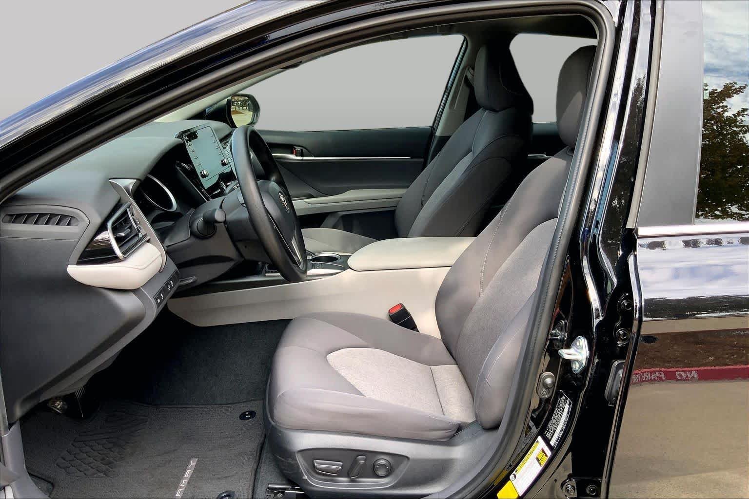 Used 2024 Midnight Black Metallic Toyota LE image 7