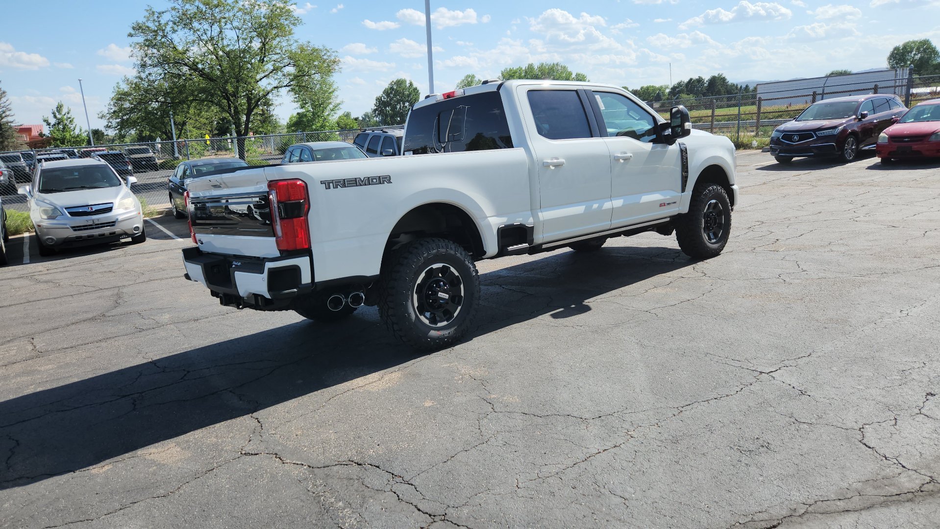 New 2026 Star White Metallic Tri-Coat Ford Platinum image 7
