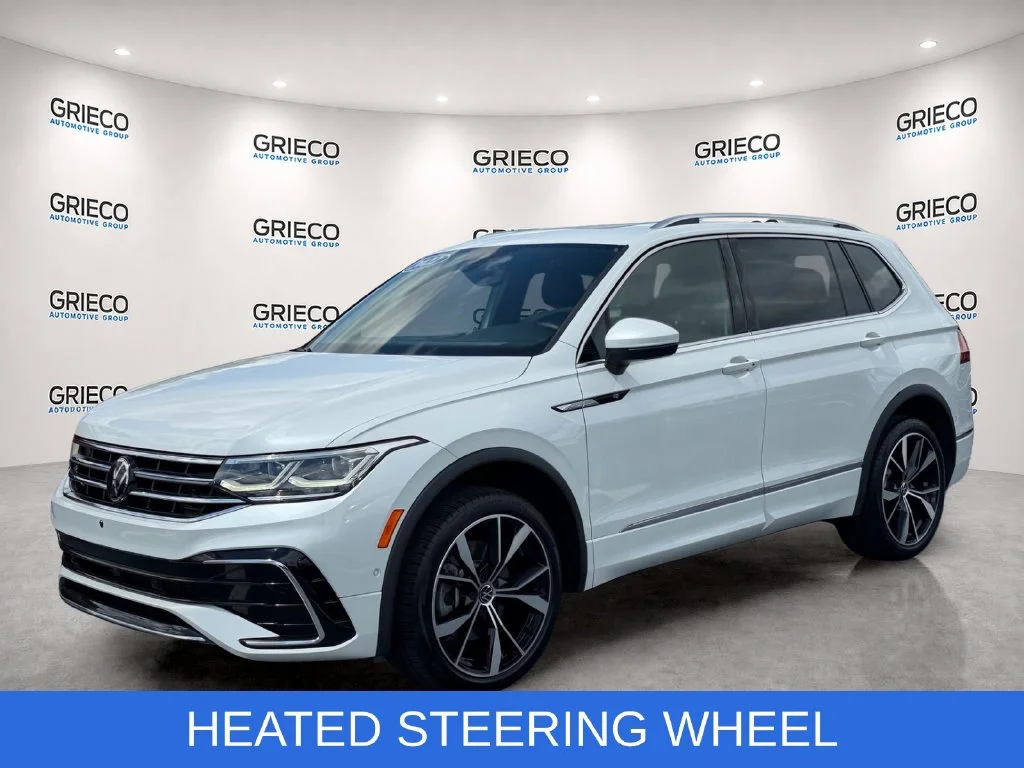 Used 2022 White Volkswagen 2.0T SEL R-Line image 3