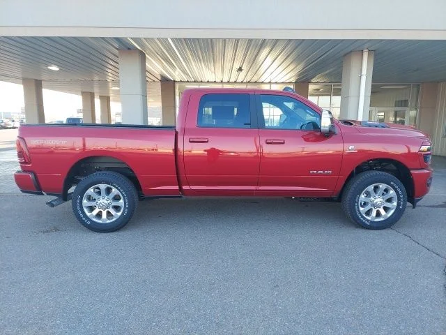 New 2026 Molten Red Pearl-Coat Exterior Paint RAM Laramie image 8