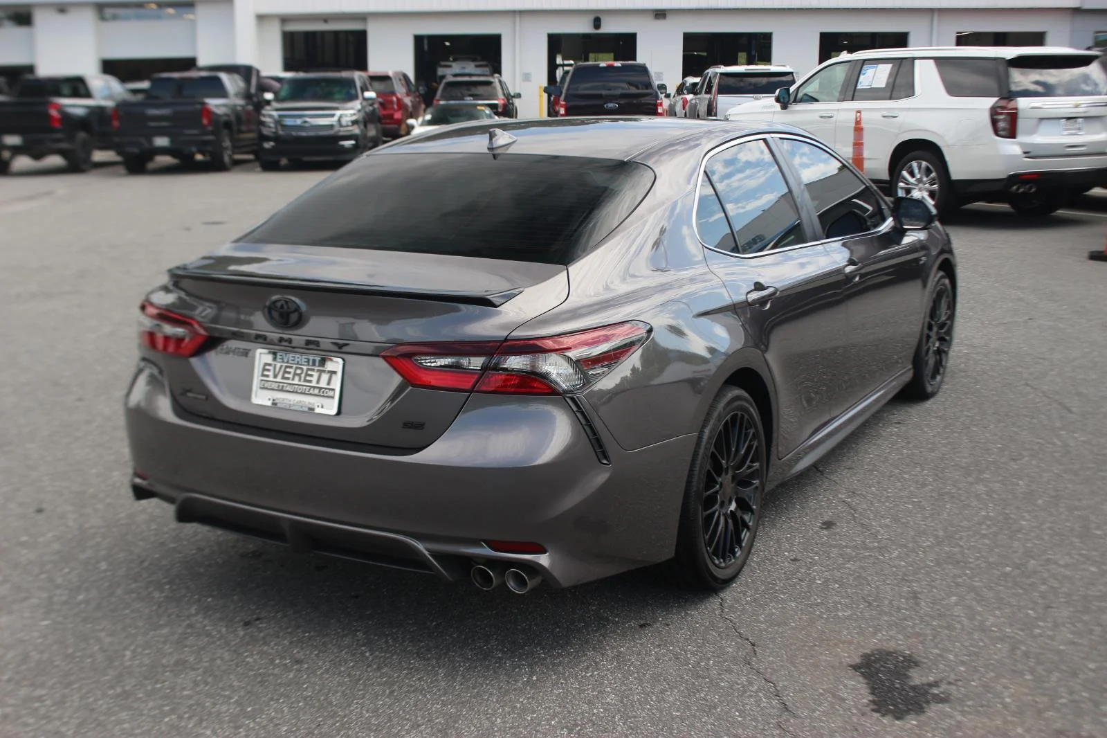 Used 2024 Gray Toyota SE image 8