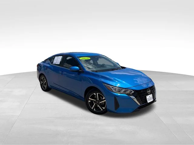 Used 2024 Blue Nissan SV image 8
