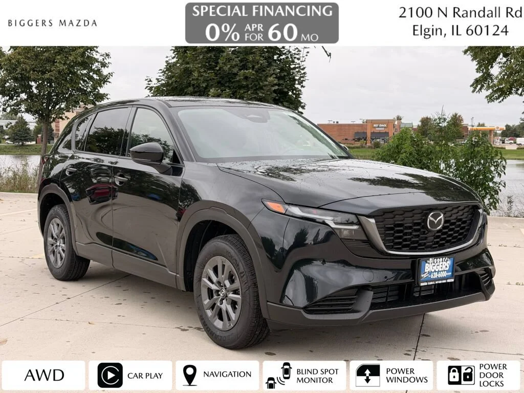 New 2026 Jet Black Mica Mazda 2.5 S Select AWD image 1