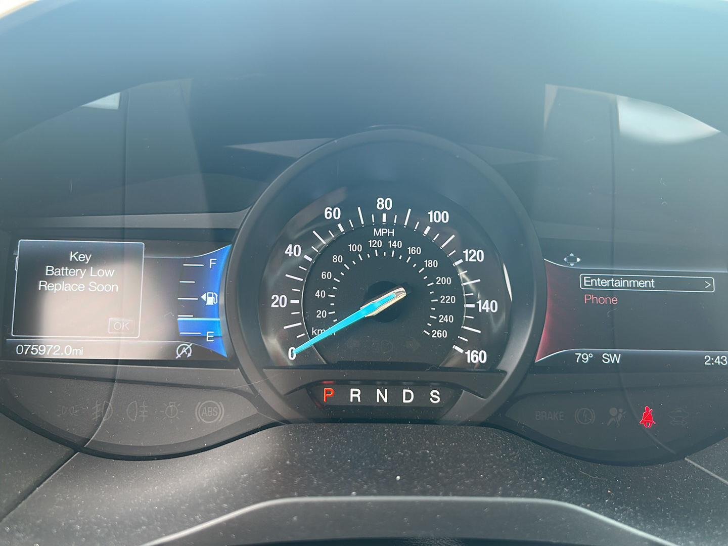 Used 2019 White Platinum Metallic Tri-Coat Ford SEL image 18
