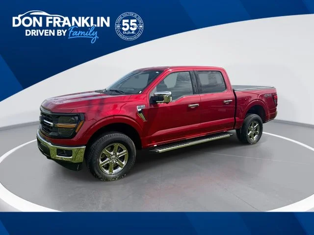 Used 2024 Red Ford XLT image 1