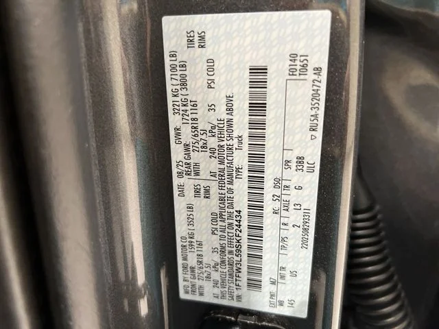 New 2025 Gray Ford XLT image 28