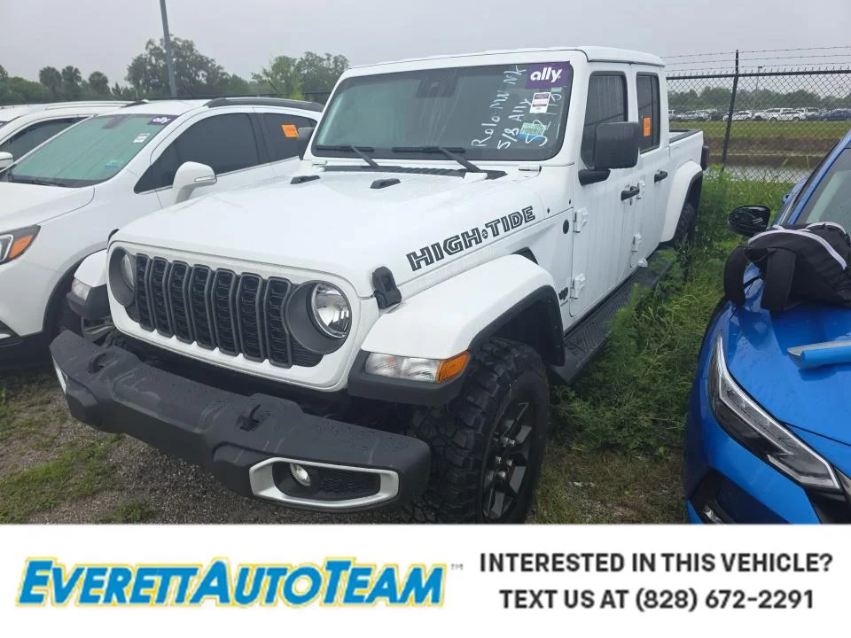 Used 2025 White Jeep High Tide image 1
