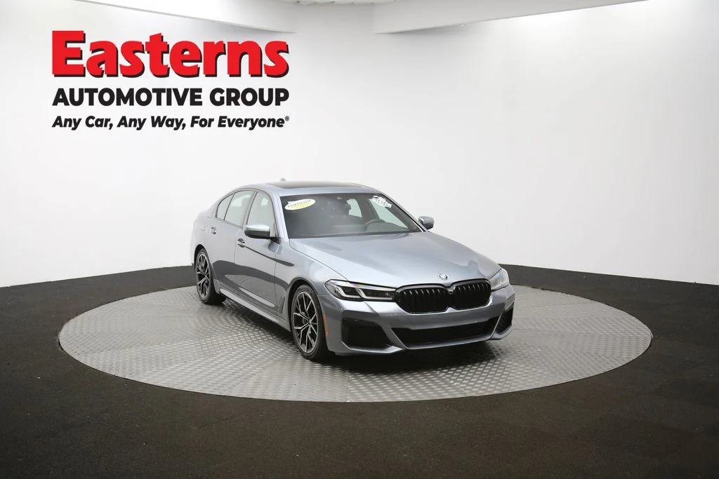 Used 2022 Blue BMW 530i xDrive image 53