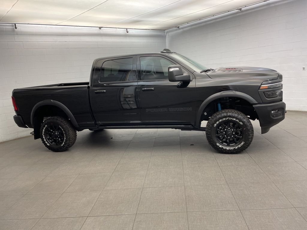 New 2026 Diamond Black Crystal Pearl-Coat Exterior Paint RAM Power Wagon image 2