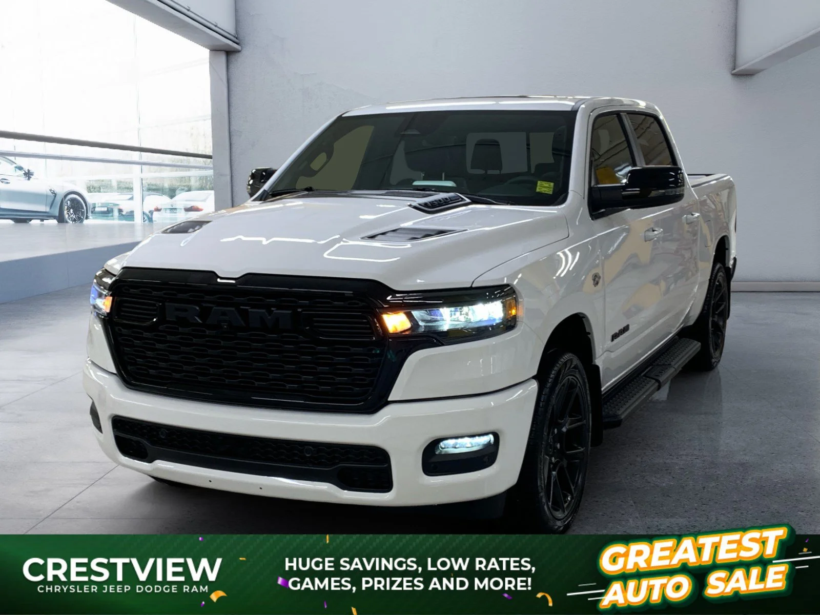 New 2026 Bright White Ram Sport image 1