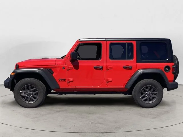 Certified Used 2025 Firecracker Red Clearcoat Jeep Sport S image 2
