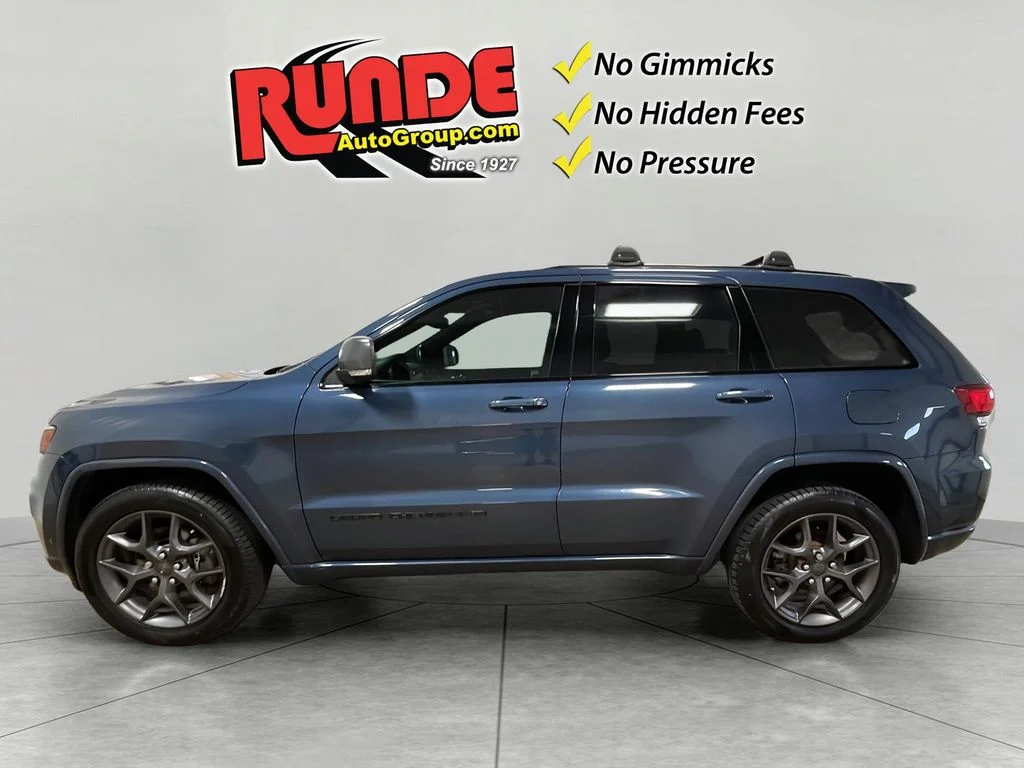 Used 2021 Slate Blue Jeep 80th Anniversary Edition image 3