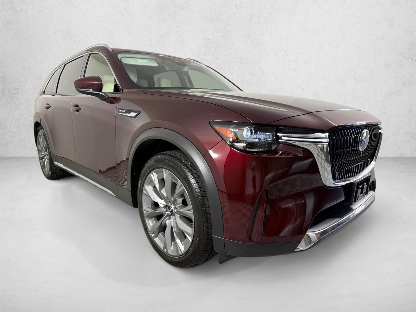 Used 2025 Red Mazda Premium Plus Package image 1