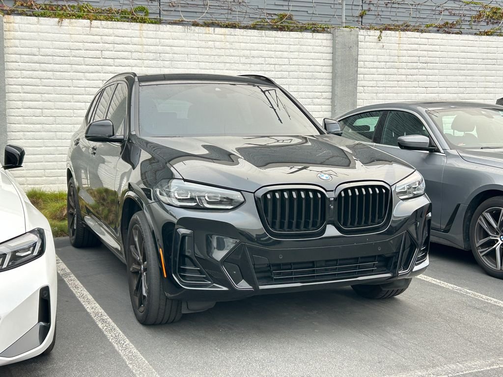 Certified Used 2024 Black Sapphire Metallic BMW xDrive30i image 2
