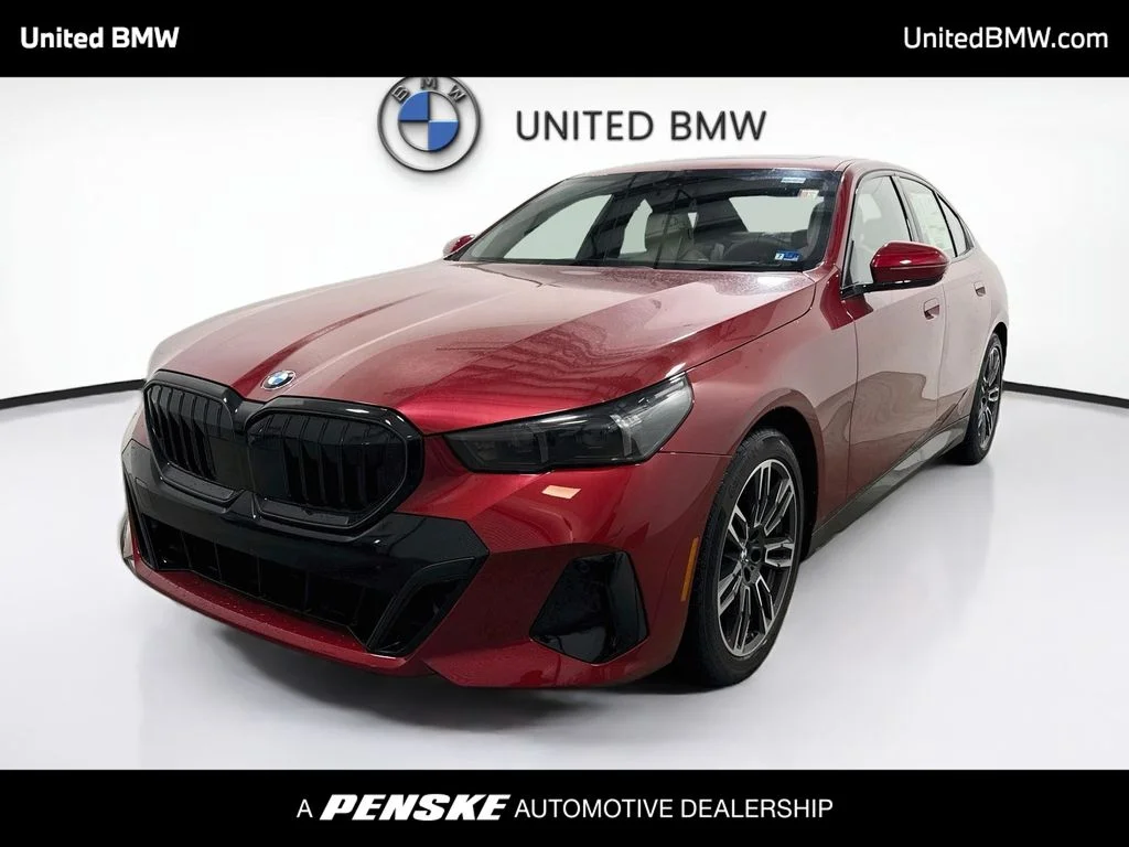New 2026 Red Metallic BMW 530i xDrive image 1