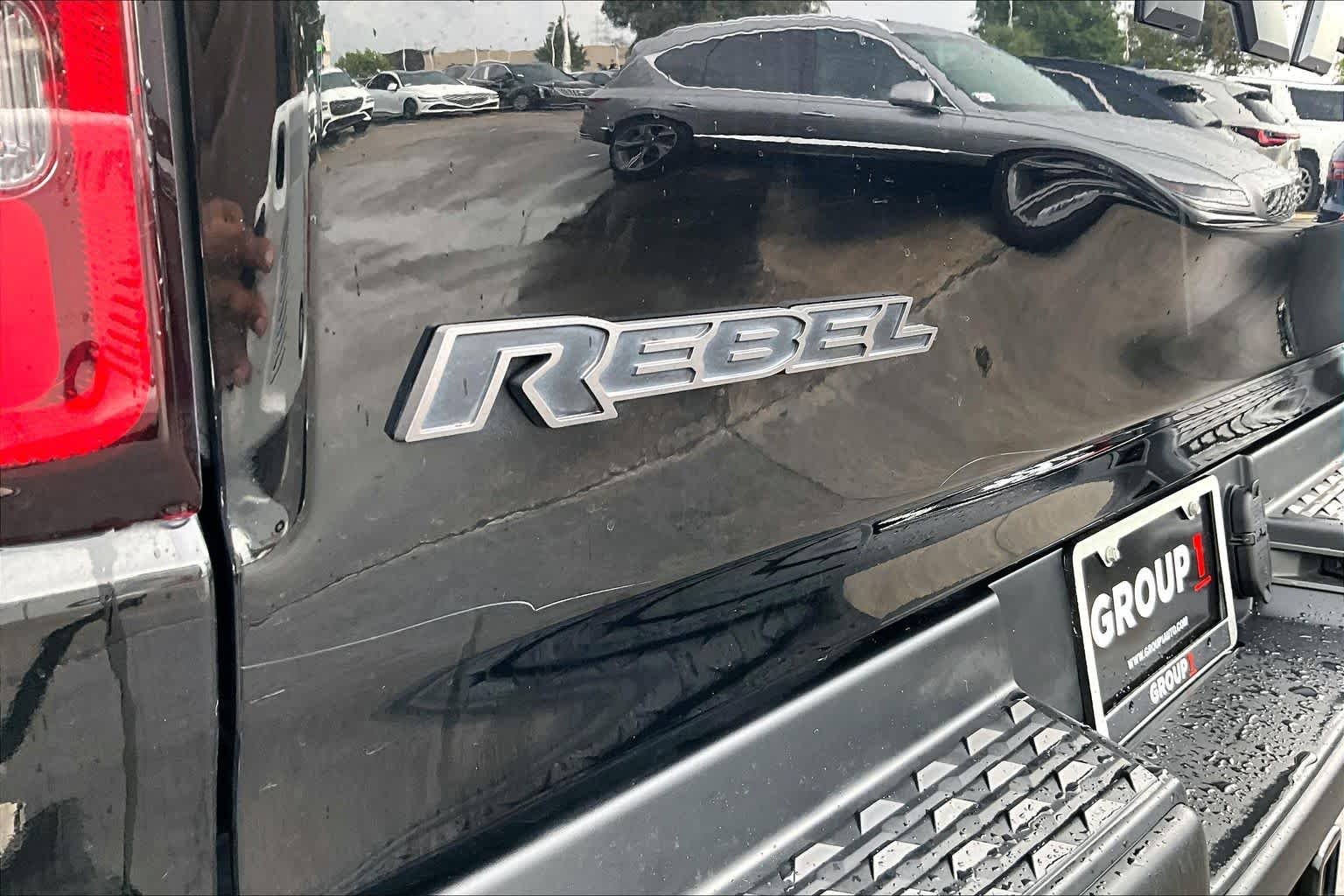 Used 2020 Diamond Black Crystal Pearlcoat Ram Rebel image 29