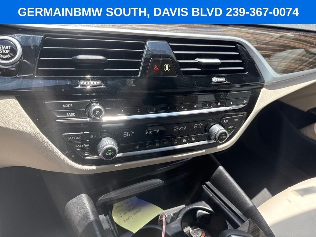 Certified Used 2023 Mineral White Metallic BMW 540i image 16